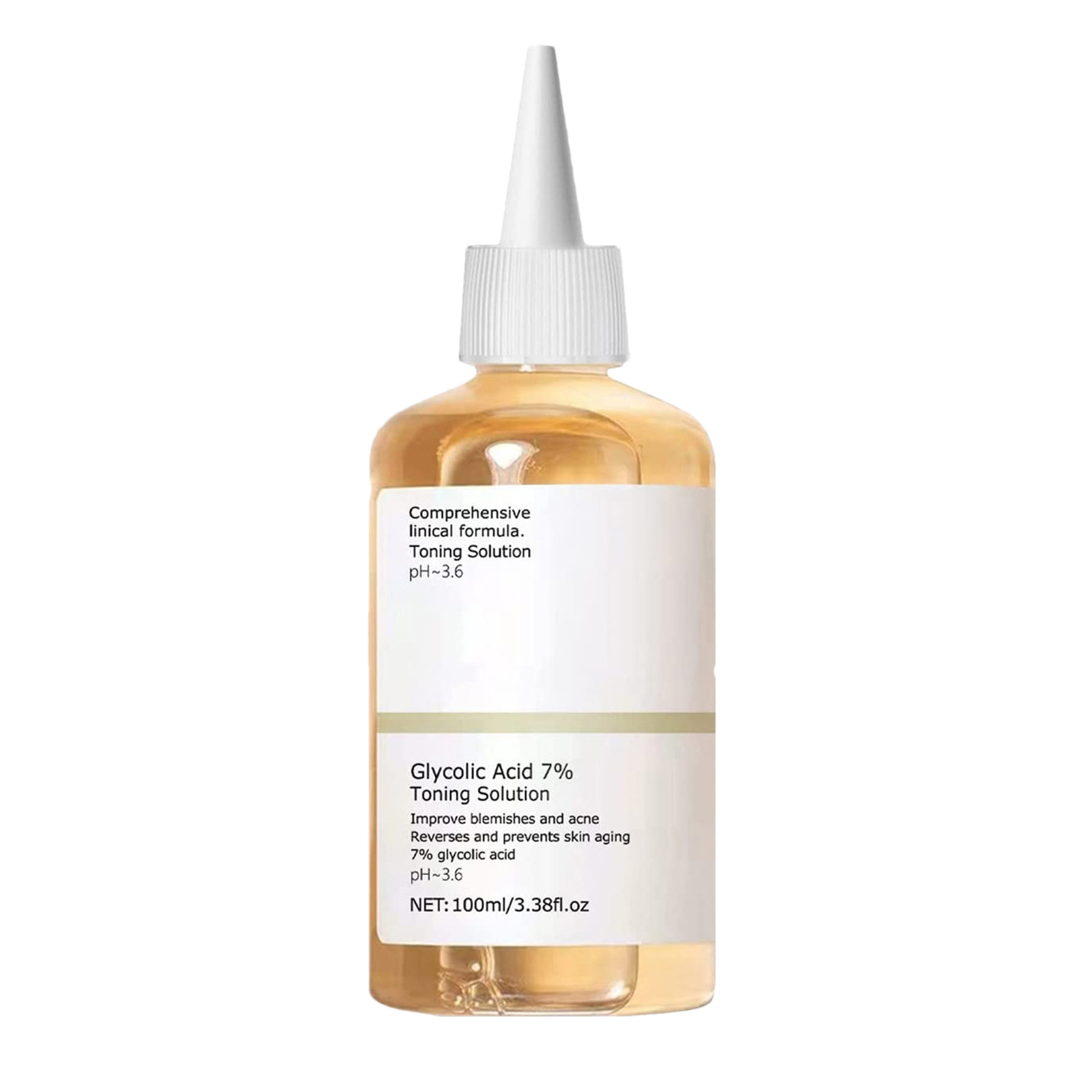 Glycolic Acid Exfoliant - Glycolzuur 7% Toner Voedende Zachte Glycolzuur