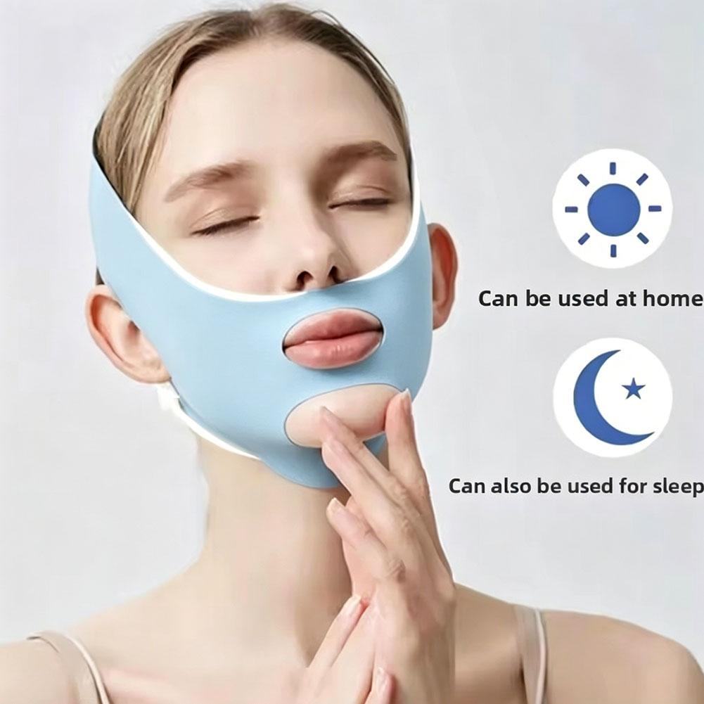 Skincare Scora - Gezichtsverslankingsbandage, gezichtsliftende V-lijn shaper, kin- en