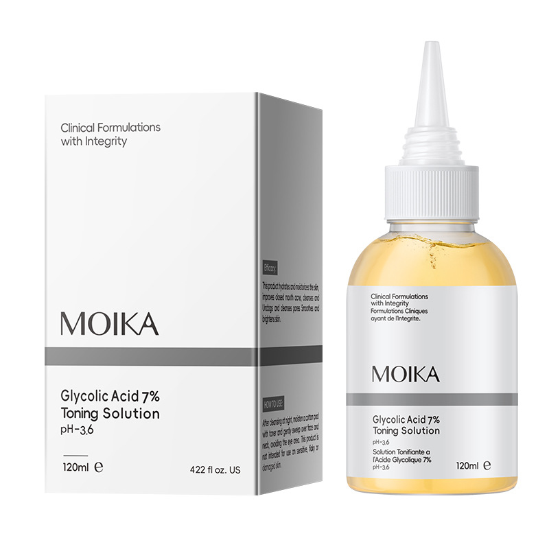 Glycolic Acid Exfoliant - 120ml Hydraterende 7% Glycolzuur Gezichtsreiniger AHA