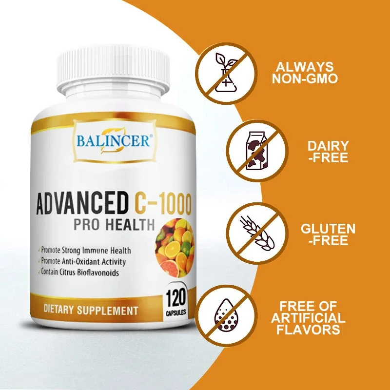 Vitamin C Powder - Balincer Vitamine C 1000 mg, Citrus