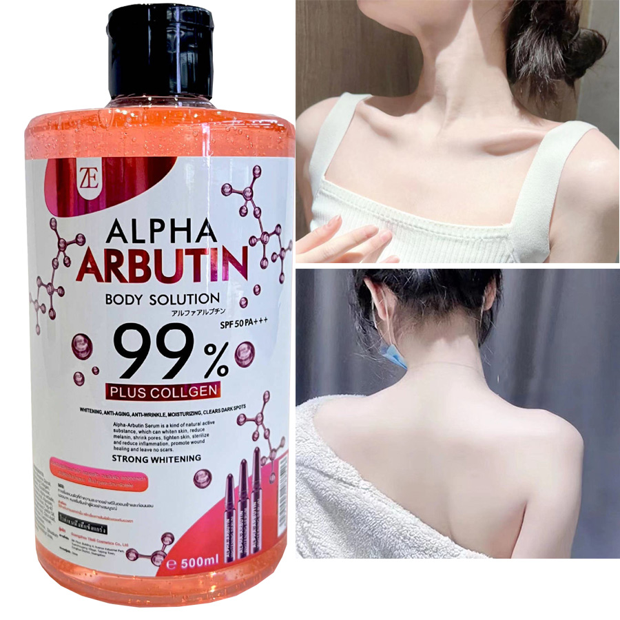 Alpha Arbutin Serum - 500 ml Skin Whitening Face Serum,