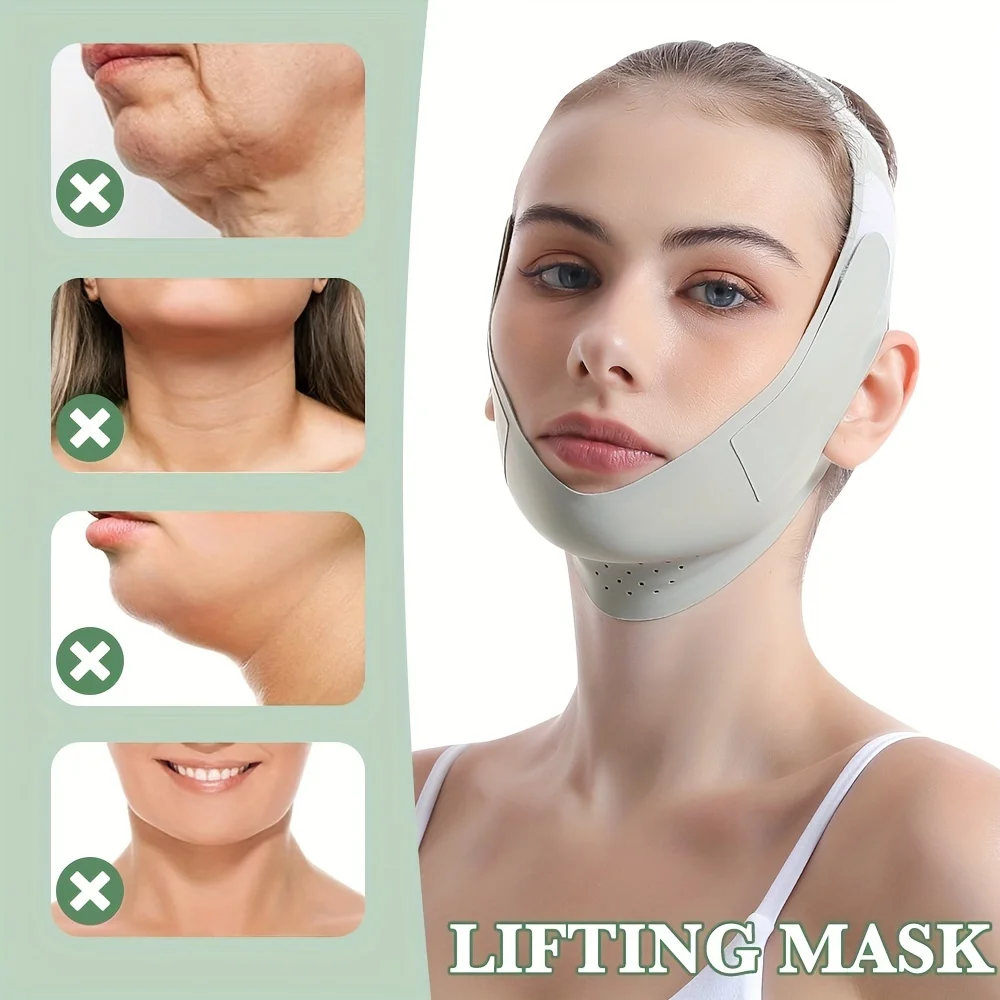 Skincare Scora - Herbruikbare Gezicht Afslanken Bandage V Lijn