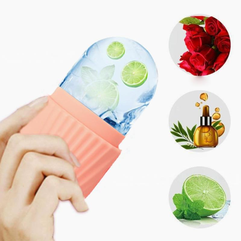 Skincare Scora - Silicone ijsroller voor gezichts- en oogverzorging,