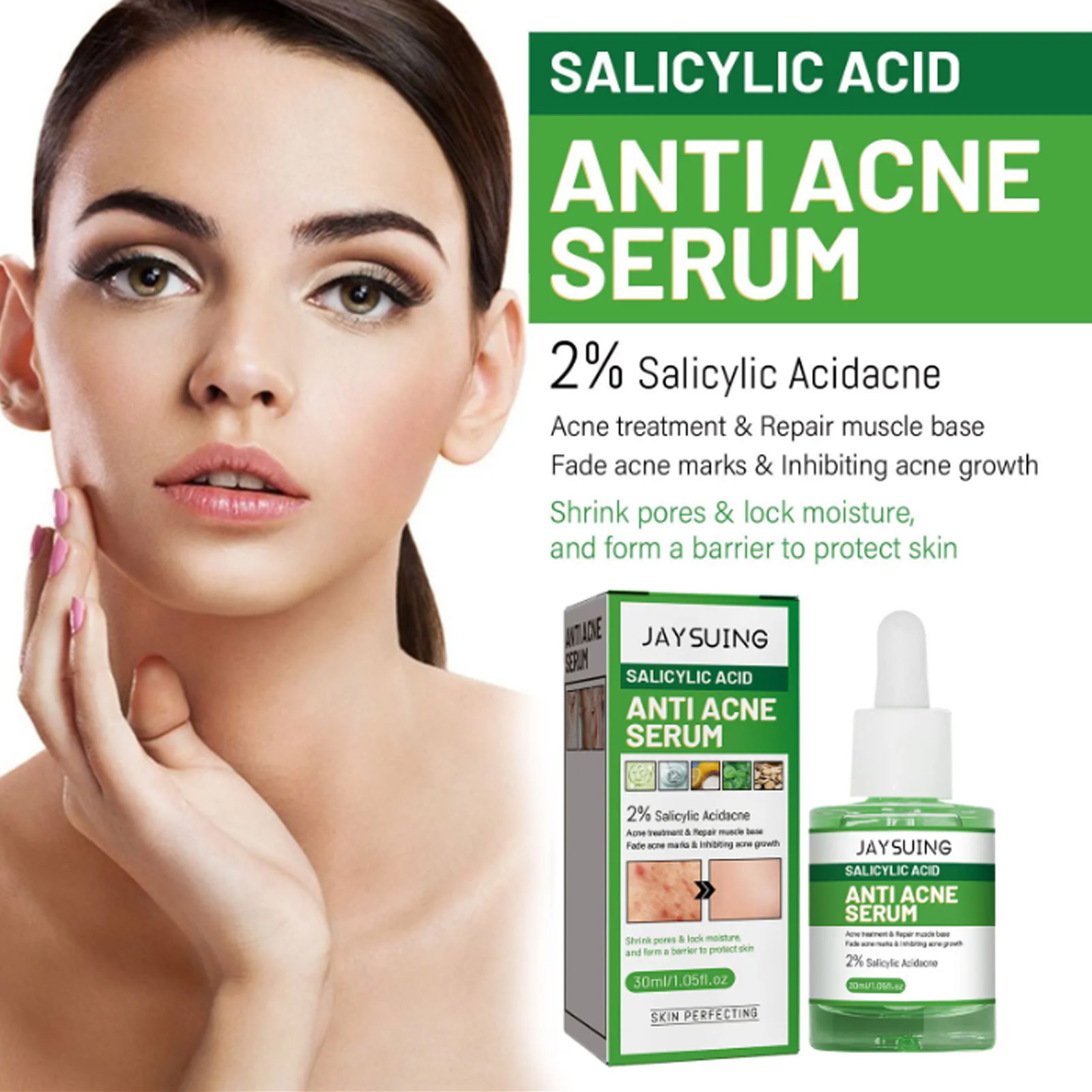 Salicylzuur Anti Acn-e Gezicht - Glycolic Acid Exfoliant recensie en prijs