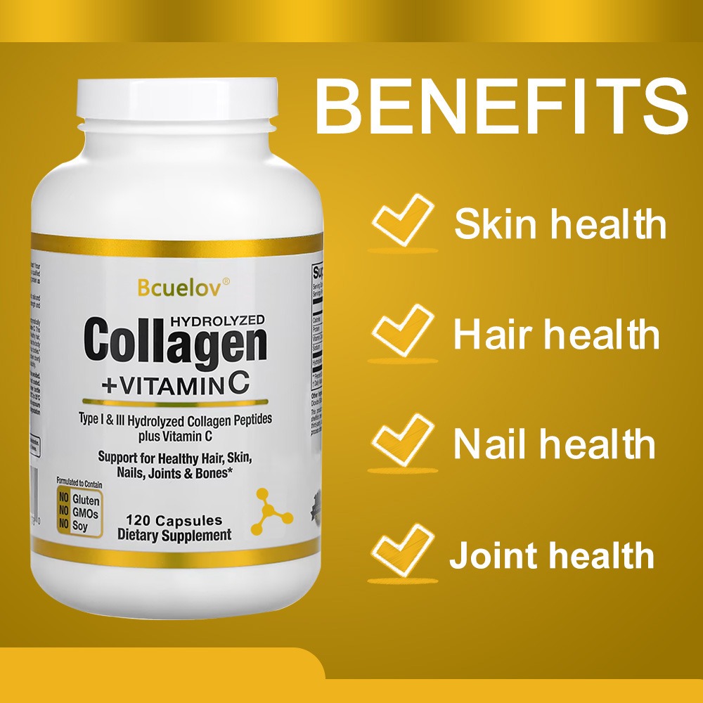 Gehydrolyseerd collageenpeptid - Vitamin C Powder recensie en prijs