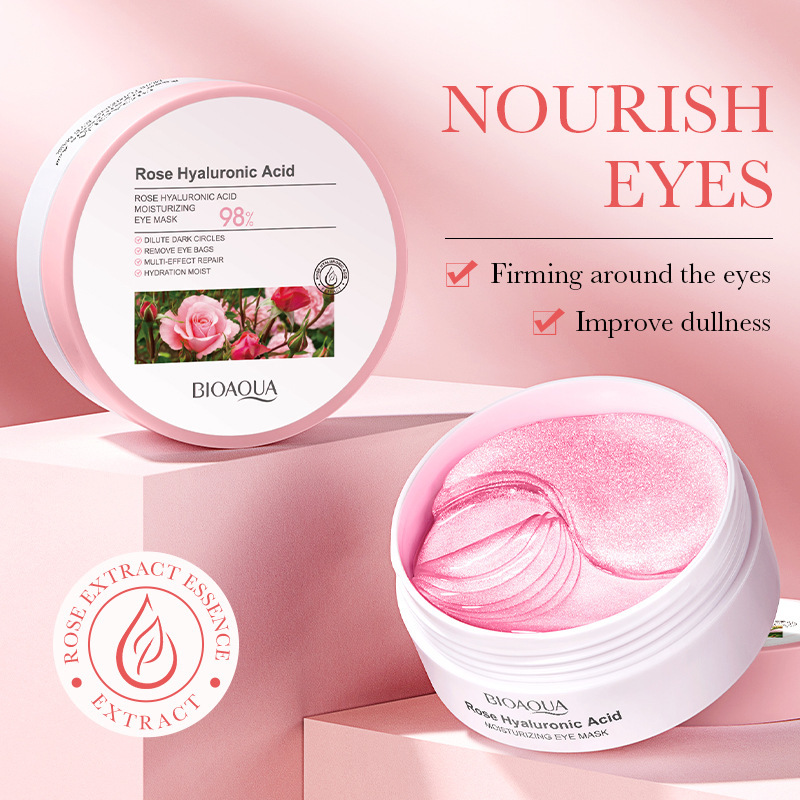60pcs BIOAQUA Rose Hyaluronzuu - Skincare Bioaqua recensie en prijs