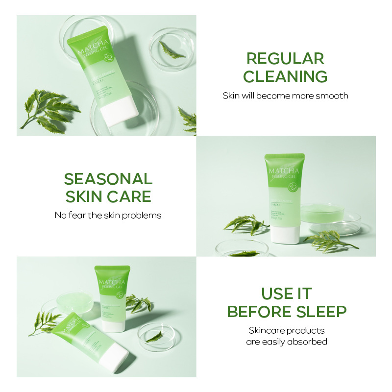 LAIKOU Matcha Exfoliërende Pee - Skincare Scora recensie en prijs