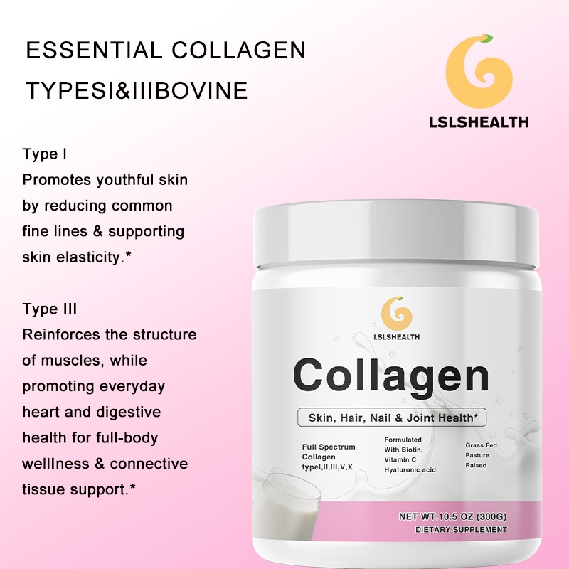 Multi-collageenpoeder, typen I - Vitamin C Powder recensie en prijs