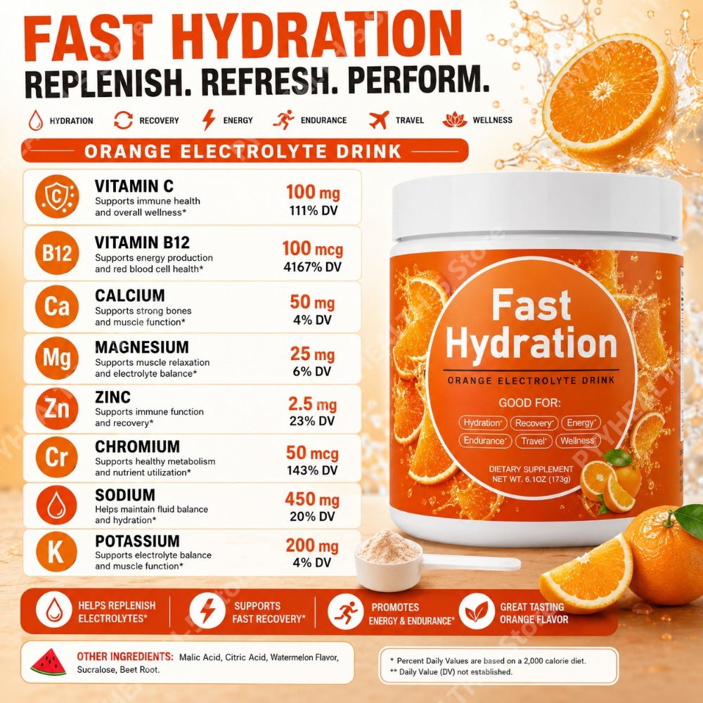 Watermeloen Elektrolyten Drink - Vitamin C Powder recensie en prijs