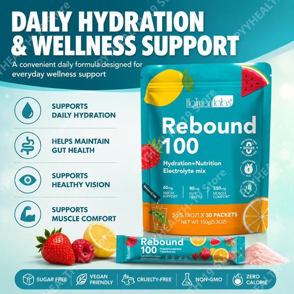 HalmanLabs Rebound 100 Elektro - Vitamin C Powder recensie en prijs