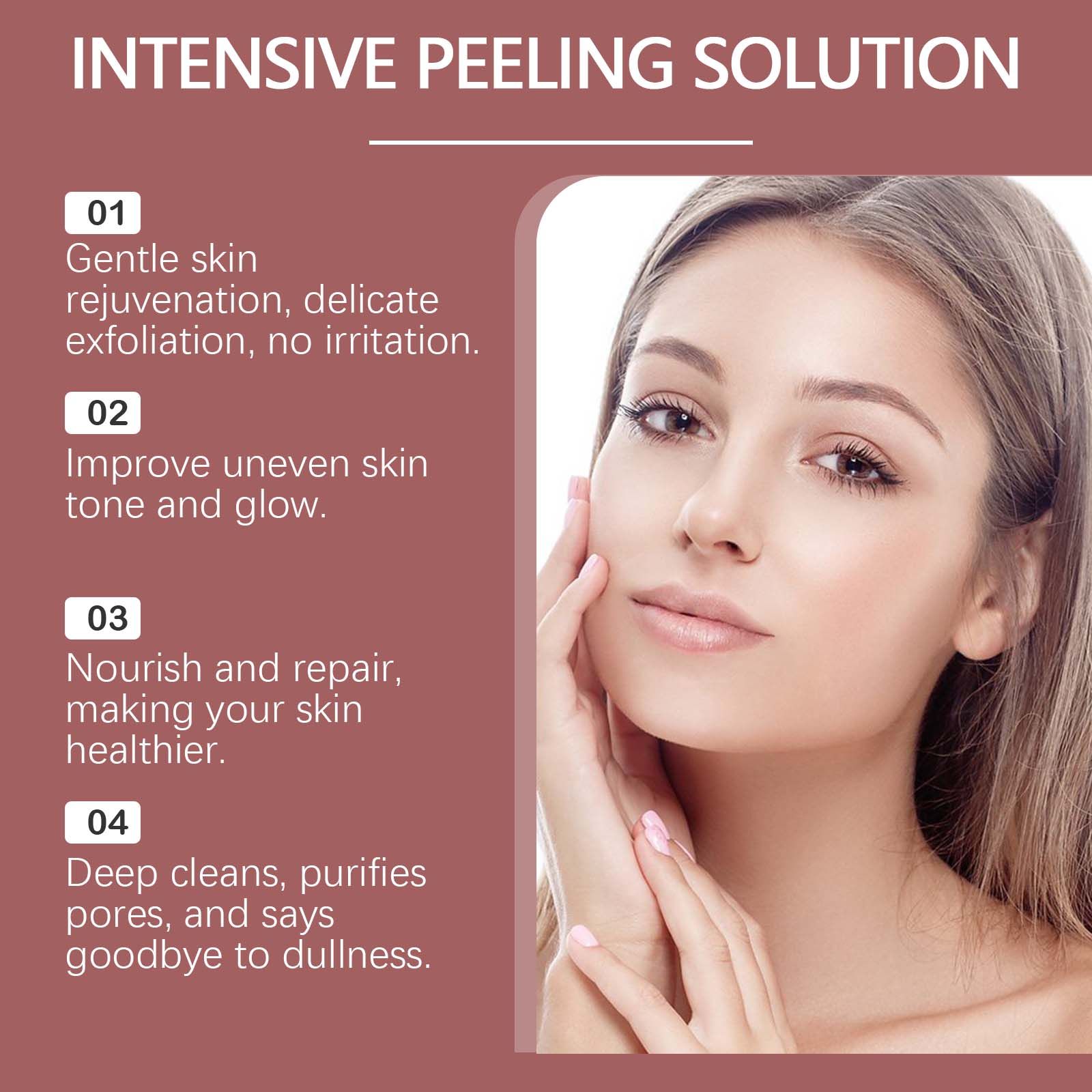 Peeling Gezicht Serum Anti Acn - Glycolic Acid Exfoliant recensie en prijs